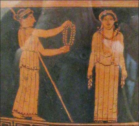 Athene and Pandora