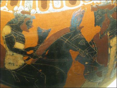 Dionysos and Hephaistos