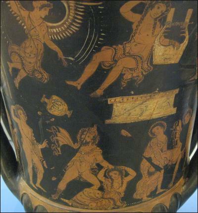 Dionysos and Dryas