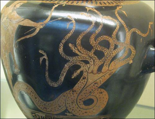 Herakles Killing the Hydra