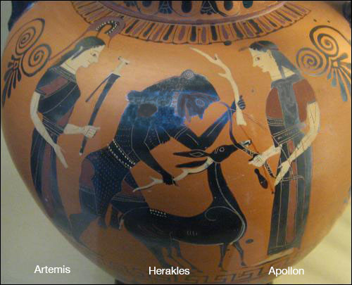 Capturing the Keryneian Hind