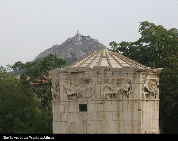 The Tower of the Winds in Athens