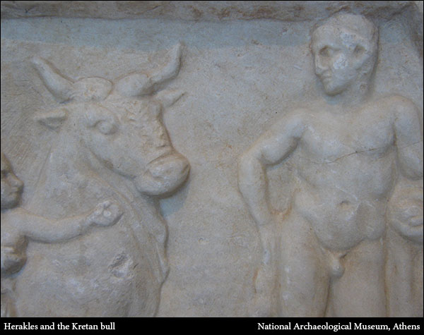 Herakles and the Kretian Bull