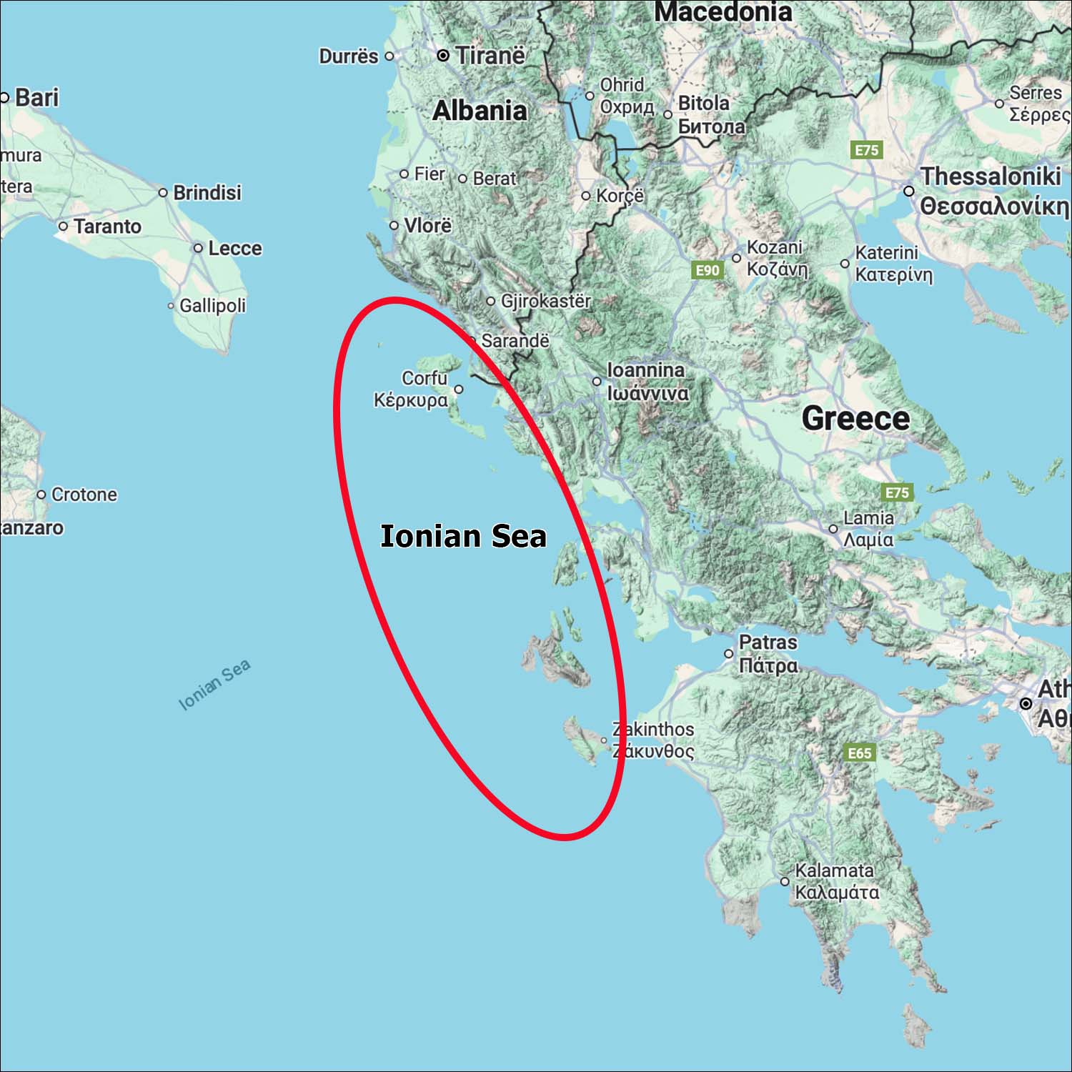 Ionian Sea