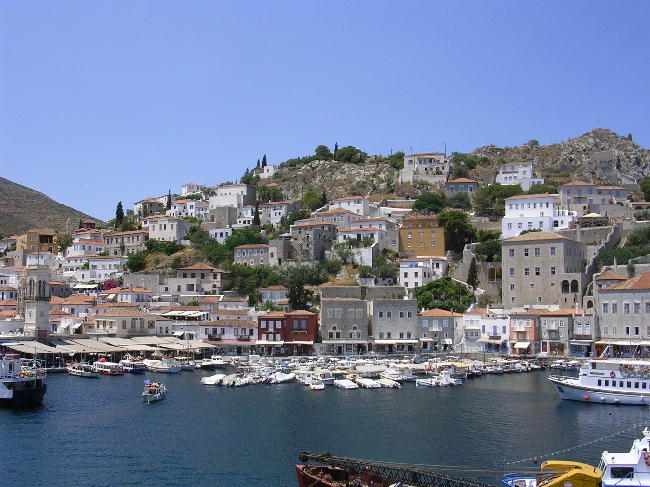 The island of Hydra.